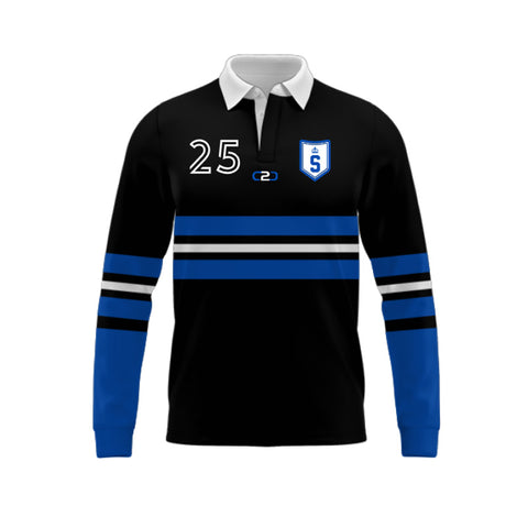 Knitted Rugby Jersey 03 Design Your Own Custom Front