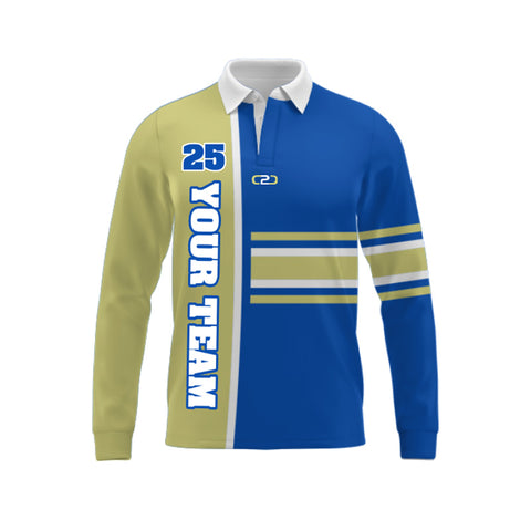 Knitted Rugby Jersey 04 Design Your Own Custom Front