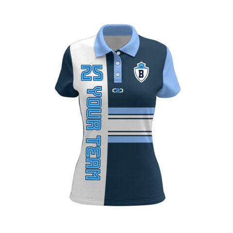 Leavers Core Polo 01 Design Your Own Custom Front