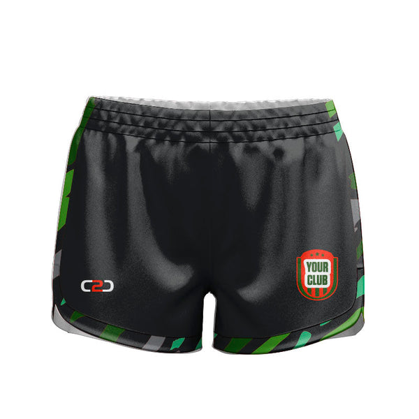 Custom SNIPER Ladies Shorts 7.5CM Front View