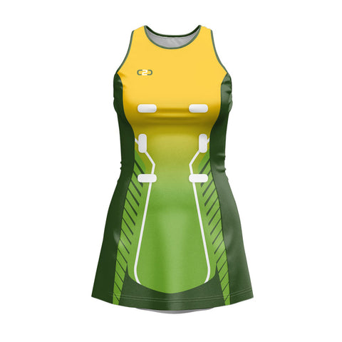 Custom Blitz HP Standard Netball Dress Front View