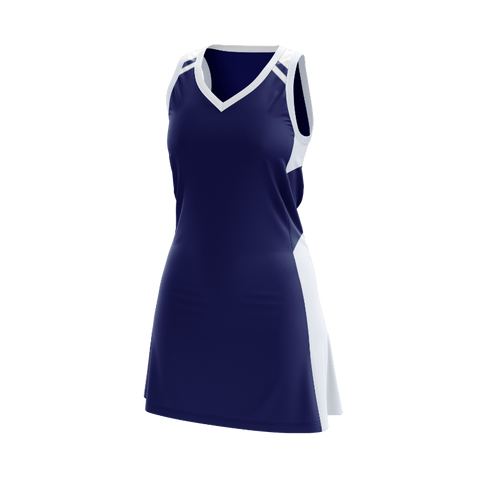 Essential Netball Dress Navy/White
