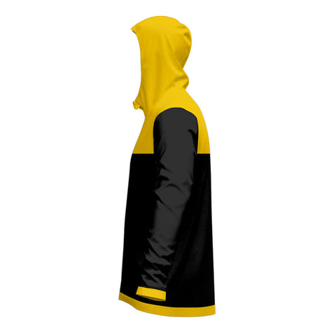 Custom Dream Tech Zip Hoodie Side View