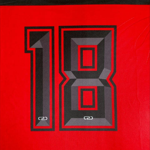 Dream Reversible Numbered Basketball Singlet Navy/Red in Stock